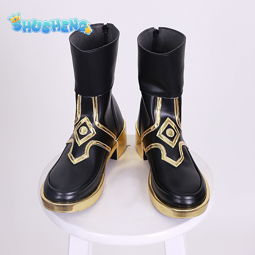 Sunday Cosplay Costume Game Honkai Star Rail Mr. Sunday Cosplay Costume Uniform Outfits Wig Shoes Prop Anime Role Play Suits