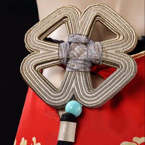 Shusheng-R Re:Life In a Different World From Zero Rem Cosplay Costume New Year's cheongsam  Halloween Party Role Play Outfit Women