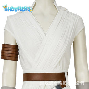 Star and Wars Rey Cosplay Costume The Rise of Skywalker Rey Cosplay Uniform Set Adult Halloween Carnival Party Costumes for Woma