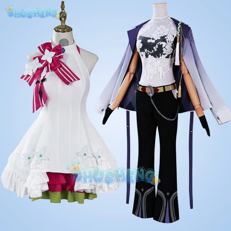 Zani Carlotta Cosplay Costume Game Wuthering Waves Uniform Halloween Carnival Party  Christmas Play Role Clothes Clothing