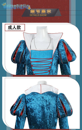 New Movies of 2025 Snow White cosplay Costume Adult and Child Sizes Fairy Tale Sweet Princess Dress Halloween Ball Woman Uniform