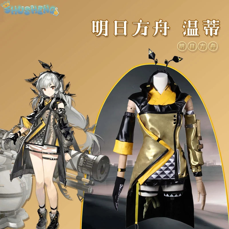 Arknights Weedy Women Cosplay Costume Cos Game Anime Party Uniform Hallowen Play Role Clothes Clothing