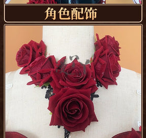 Game Identity ⅤBloody Queen Mary Cosplay Costume Women Girls Dress Roleplay Fantasia Outfits Halloween Carnival Uniform