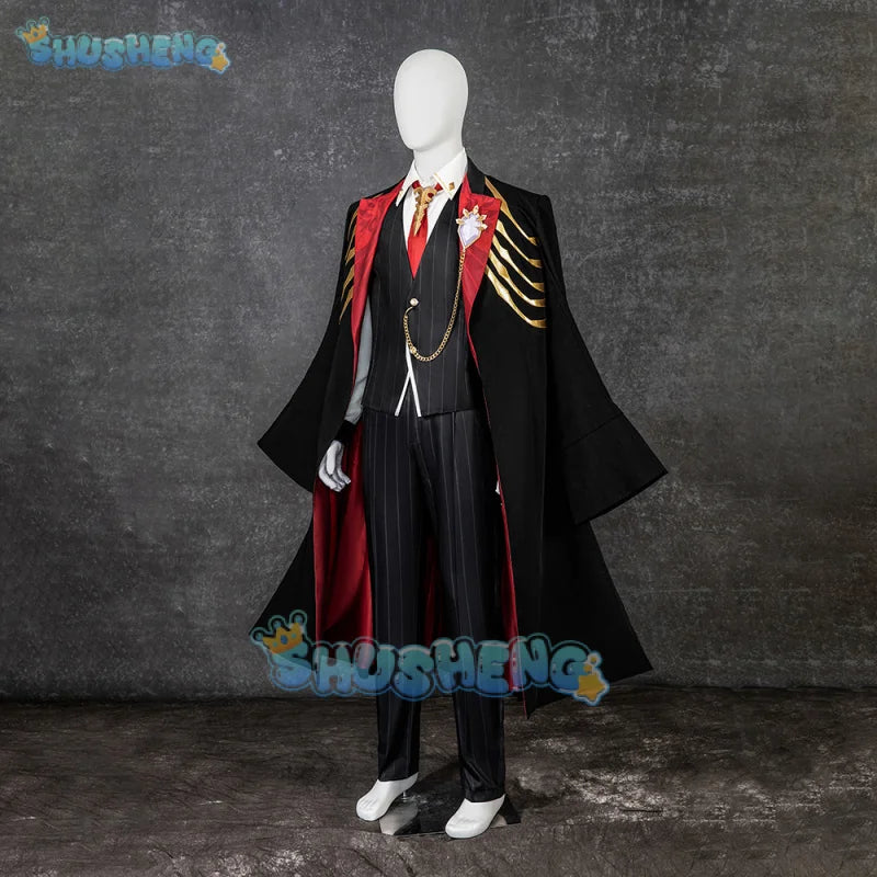 Ifrit Cosplay Game Honkai: Star Rail Costume Handsome Uniform Suit Men Halloween Party Outfit Play Role Clothing New