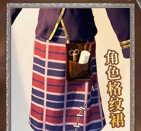 Game Identity V Doctor Emily Dyer Ivory Tower Cosplay Costume  Women Dress Anime Outfit Halloween Party Roleplay Fullset
