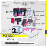 Game Cosplay Series: Arknights Endfield -Yvonne Costume Set  Cosplay sexy Costume full set Shushengcos S-XL