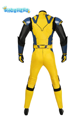 New Deadpool 3 Wolverine Cosplay Costume Superhero Cosplay Zentai Full Set With Bosysuit Shoes Handmade Halloween Man Outfit