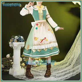 Shusheng Umamusume: Pretty Derby Rice Shower Cosplay Costume Dress Uniform Hallowen Carnival Party Play Role for Women Man