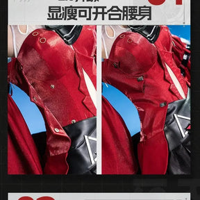 Arknights Skadi the Corrupting Heart Cosplay Costume Abyssal Hunters Uniform Halloween Carnival Party Clothing
