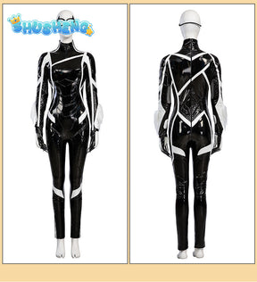 New Black Cat Felicia Hardy Cosplay Costume Jumpsuit Mask Gloves Boots To Choose For Game Party Custom Made