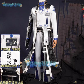 XiangLiYao Cosplay Costume Wuthering Waves Anime Men Handsome Uniform Role Play Clothing Halloween Costumes Shusheng