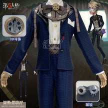 Identity V Cosplay Costumes Survivor Prisoner Luca Balsa Cosplay Halloween Costume Uniform For Women Men