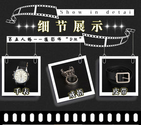 Game Identity V Merciful Photographer DM Joseph Desaulniers Cosplay Costume Fancy Suit Halloween Carnival Uniforms Custom Made