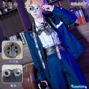 Identity V Cosplay Costumes Survivor Prisoner Luca Balsa Cosplay Halloween Costume Uniform For Women Men