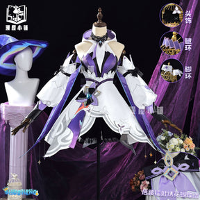 Xiao Qiao Costumes Witch Set Game Honor of Kings Cosplay Full Suits Halloween Costumes for Adults Anime Fancy Party Dress