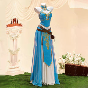 Game Legend of Zelda Zelda Knight Zelda Sexy Dress Cosplay Costume S-XL