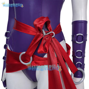 Revanche Psylocke Cosplay Costume Betsy Braddock Uniform Halloween Carnival Party Christmas Play Role Clothes Clothing for Women