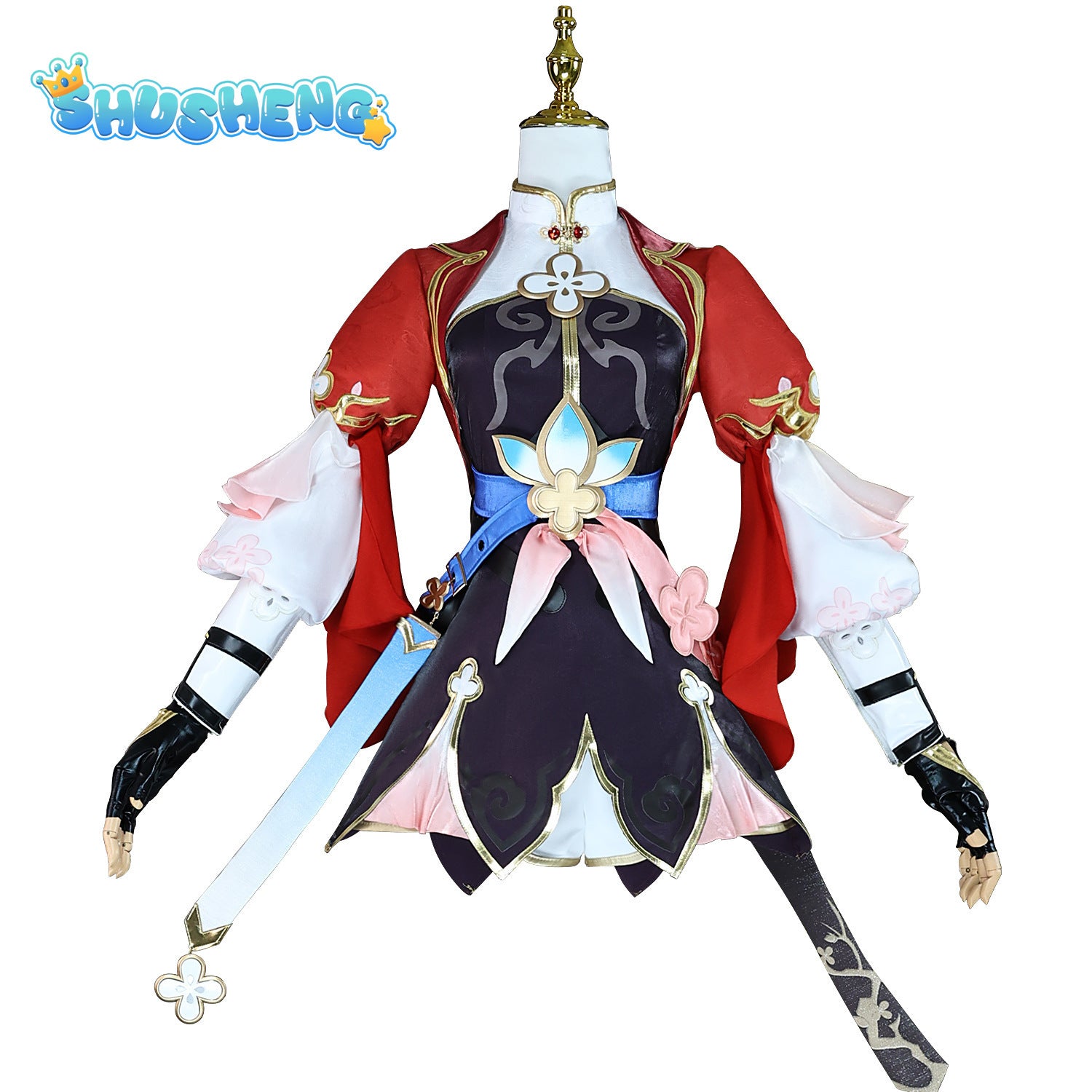 Honkai Star Rail March 7th Cosplay Costume Full Set Uniform Dress with Accessories Women Girl Halloween Carnival Suit Outfit