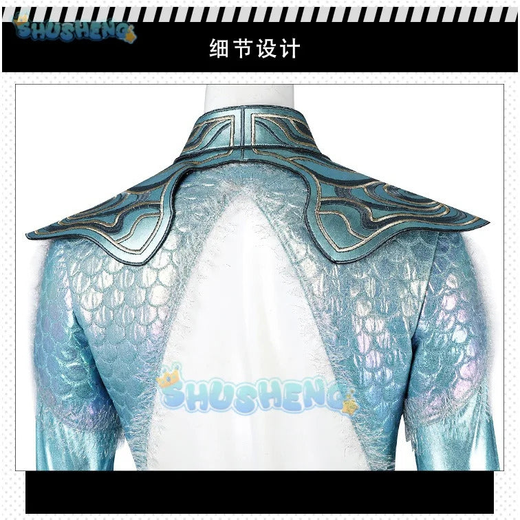 Baldurs Cos Gate 3 Shadowheart Wavemothes Robe Cosplay Costume Necklace Uniform Props Halloween Party for Women Girls Role Play