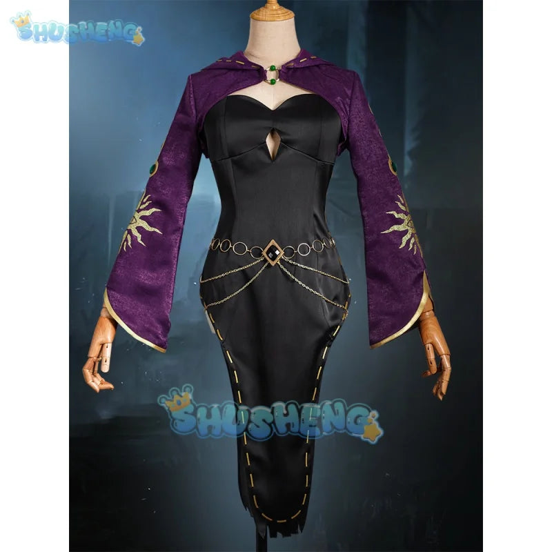 Fiona Gilman Cosplay Costume Game Identity V Priestess Cosplay Dress Party Suit Halloween Carnival Uniforms Custom Made