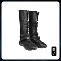 FF7 Sephiroth Cosplay Final Fantasy VII Costume Black Coat and Accessories Halloween Party Handsome Uniform youth Sephiroth Set