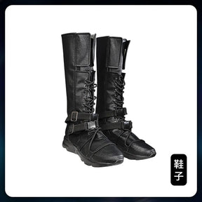 FF7 Sephiroth Cosplay Final Fantasy VII Costume Black Coat and Accessories Halloween Party Handsome Uniform youth Sephiroth Set