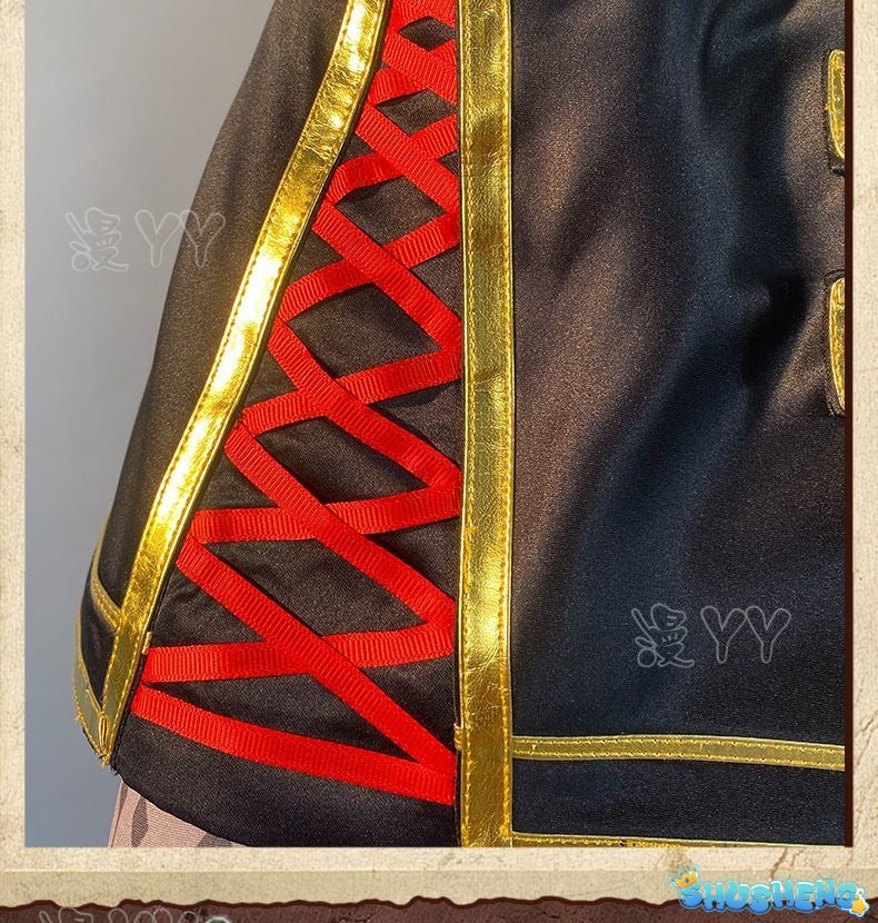 Vtuber Sanya Nijisanji Kuzuha Sexual Turn Cosplay Costume Anime Roleplay Holiday Party Outfits Noble Dress Uniform