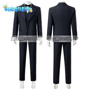 Joker Costume Adults Suitable for Halloween Party Carnival Stage Performance White Cosplay Costume