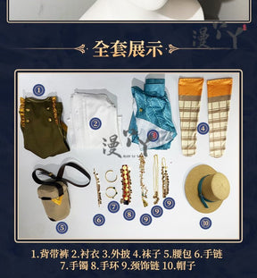Matilda Bouanich Cosplay Costume Game Reverse:1999 Anime Women Sweet Uniform Genius Holiday Role Play Clothing Halloween Stock