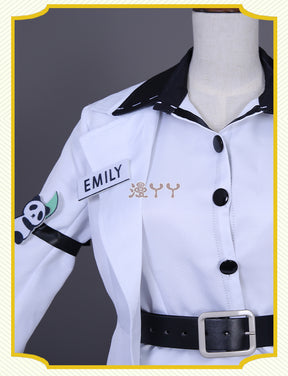 Identity V Emily Dyer Cosplay Costume For Halloween Christmas Festival Survivor Doctor Lydia Con Cloth Wig