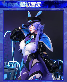 Game LOL battle bat Xayah cosplay costume uniform coat cloak hat gloves women Halloween party Carnival role play outfits