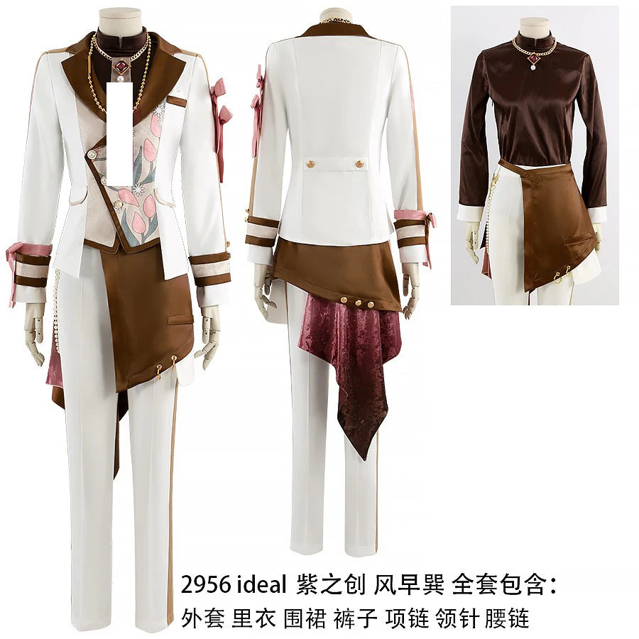 Ensemble Stars Devoted to you Koga Hajime Kazehaya Tatsumi Amagi Hiiro Souma Kanzaki Mikishima Madara Ideal Pure Cosplay Costume