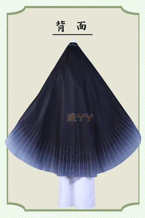 Eli Clark Cosplay Seer Game Identity Ⅴ costume Halloween Party Fashion Cloak Eyemask Tie Accessories Uniform Woman Man Set