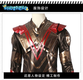 Adam Warlock Cosplay Jumpsuit Cloak Men Costume Movie Guardians 3 Nebula Women Shirt Superhero Roleplay Fantasia Halloween Party