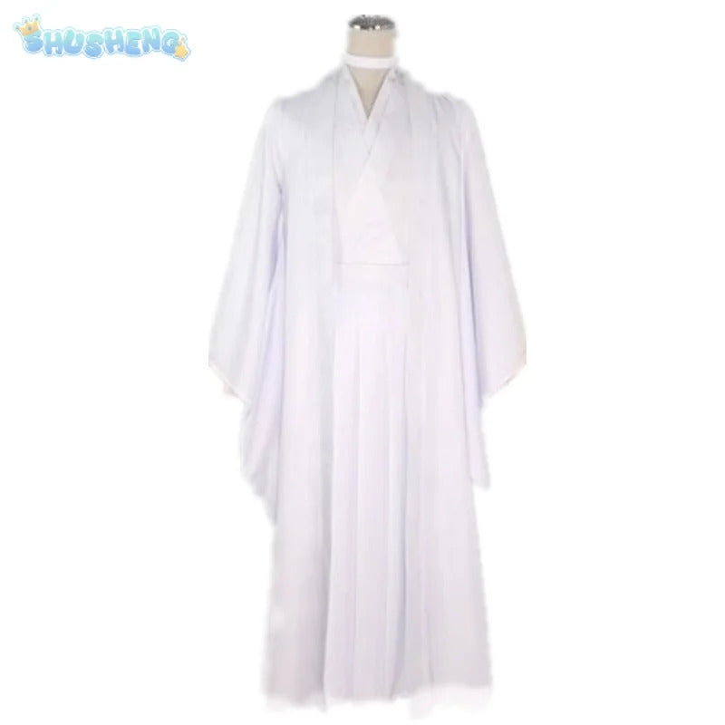 Novel Xie Lian Heaven Official's Blessing Cosplay Costume Halloween Carnival Hanfu Wig Men's and Women's uniform Set
