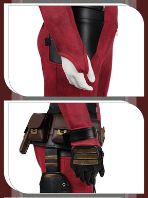Dead Cosplay pool  Cosutme Wade Winston Wilson Cosplay Costume Children's Edition  Movie Anti-hero Suit Halloween