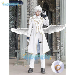 Nagi Seishiro Cosplay Costume BLUE LOCK Angels and Demons Carnival Uniform Anime Halloween Costumes Game