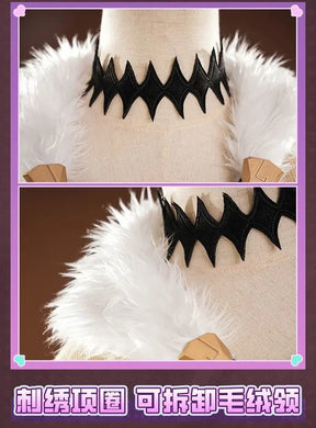 Genshin Impact Varesa Cosplay Costume Belt dress mask tail props accessories uniform Halloween party sweet Woman New Varesa set