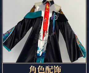 Dusk Cosplay Costume Game Arknights Dusk Dragon Cosplay Ears Tail Horns Women Costume