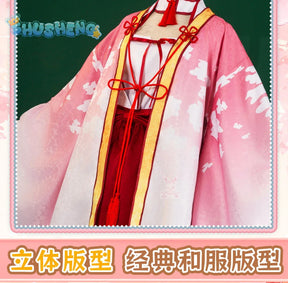 Anime Senren * Banka Tomotake Yoshino Cosplay Costume Party Christmas Witch Sweet Kimono Accessories Prop Woman Man Set S-XXL