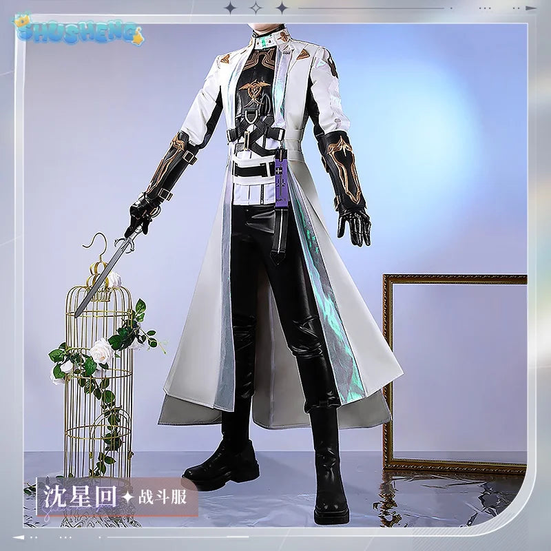 Love and Deepspace Cosplay Xavier Costume Abysswalker Uniform Halloween Party Women Men Props Shusheng