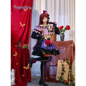 Aikatsu! Series Shibuki ran Rose set cosplay costume cos game anime party uniform Hallowen play role clothes clothing