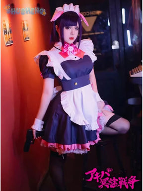 Akiba Maid War Wahira Nagomi Mannen Ranko Shiipon Hiiragi Yume Cosplay Sweet and sexy maid headwear accessories Halloween set