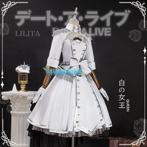 Anime DATE A LIVE Tokisaki Kurumi Cosplay Costume Wig Fancy Lolita Princess Dress Women  Halloween Party Outfit S-XXL