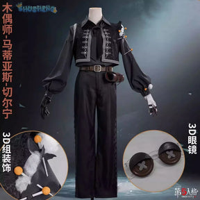 Anime Game Identity V New Survivor Puppeteer Matthias Czerning Cosplay Costumes Halloween Uniforms Clothes Party  IN STOCK