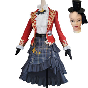 Anime Identity V Tracy Reznik Latest style Anniversary Heart Lock Game Suit Uniform Cosplay Costume Halloween Party Outfit Women