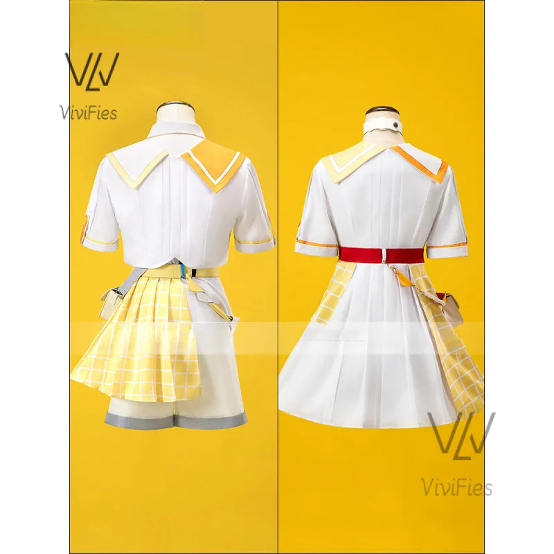 Anime Kagamine Rin Len Cosplay Costumes Halloween Costume Kcagamine Brother Sister Lolita Uniform Role Clothing Party Uniform