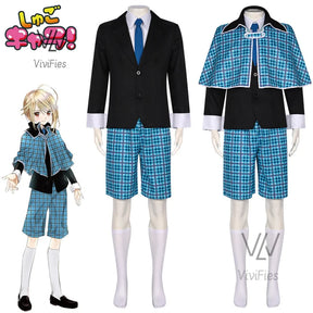 Anime Shugo Chara Tsukiyomi Ikuto Hotori Tadase Cosplay Costume Boys and girls Halloween party costumes, complete set of uniform