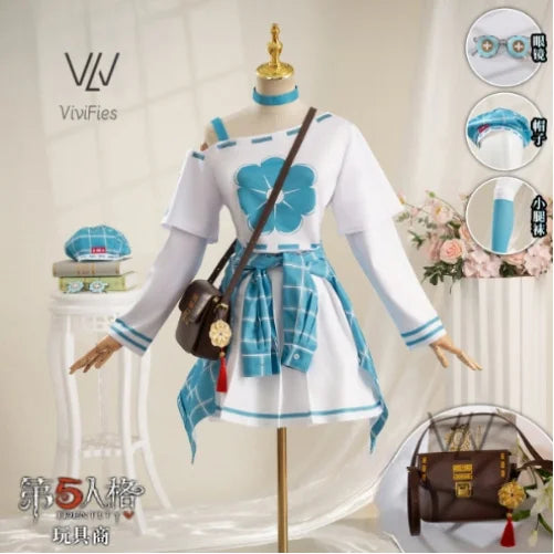 Anne Lester Cosplay Costume Game Identity V Toy Merchant Fashion Uniform Role Play Clothing Carnival Halloween Suit Pre-sale