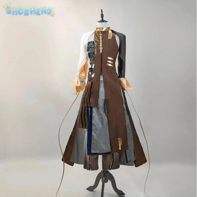 Arknights Ji Game Suit Handsome Uniform Gorgeous Cosplay Costume Halloween Carnival Party Role Play Outfit Men S-3XL